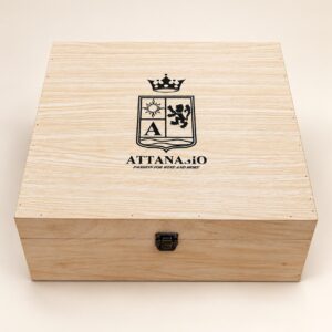 Cofanetto Attanasio, confezione regalo in legno Attanasio