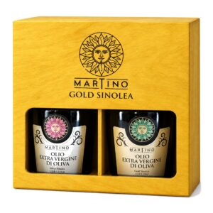 Cassetta Olio Gold Sinolea – 2 bottiglie (solo cassetta, olio non incluso)