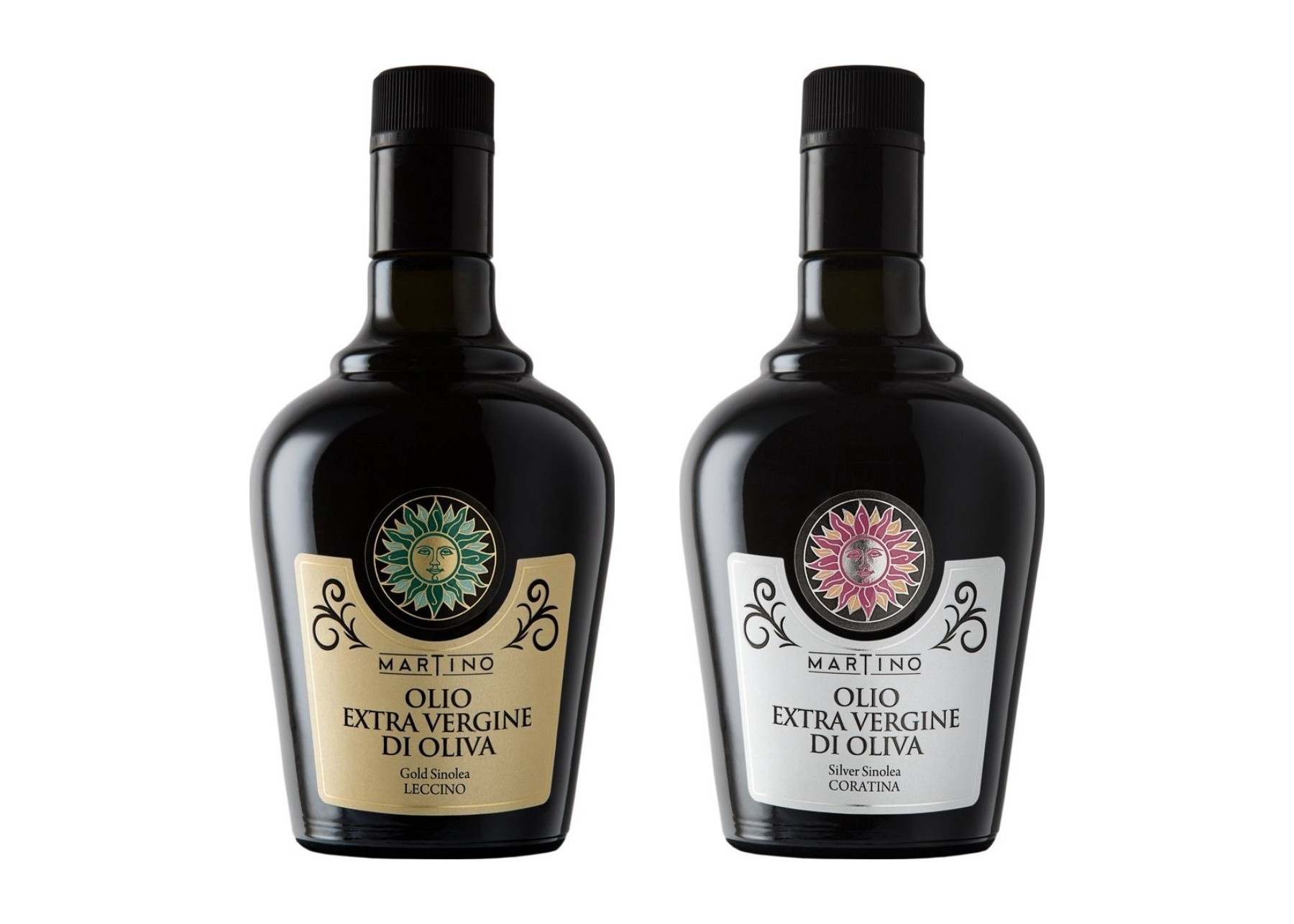 Olio extravergine Martino Gold Sinolea e Silver Sinolea