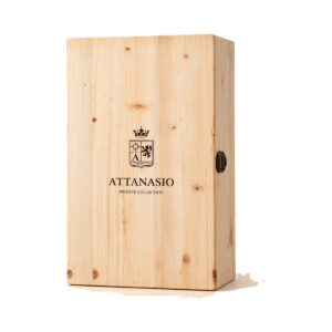 Cassetta in legno Attanasio – 2 bottiglie
