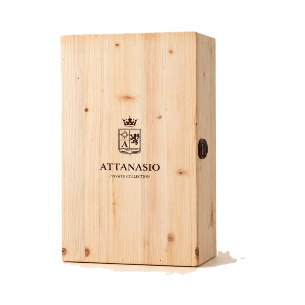 Cassetta in legno Attanasio – 2 bottiglie